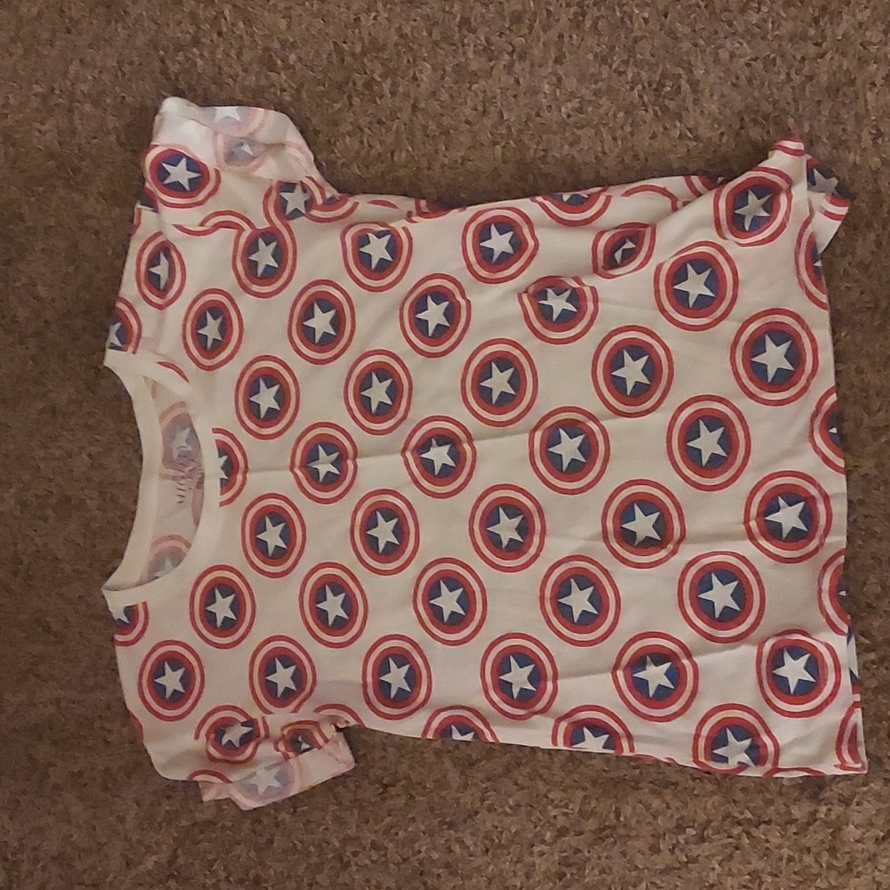 Mighty Fine Captain America T-shirt